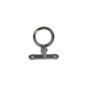 Chrome Screw On Pipe Brackets